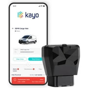 Kayo Auto Business Vehicle Tracker, GPS Car Tracker and OBD Diagnostic Scanner - 1 Pack, Universal Fit