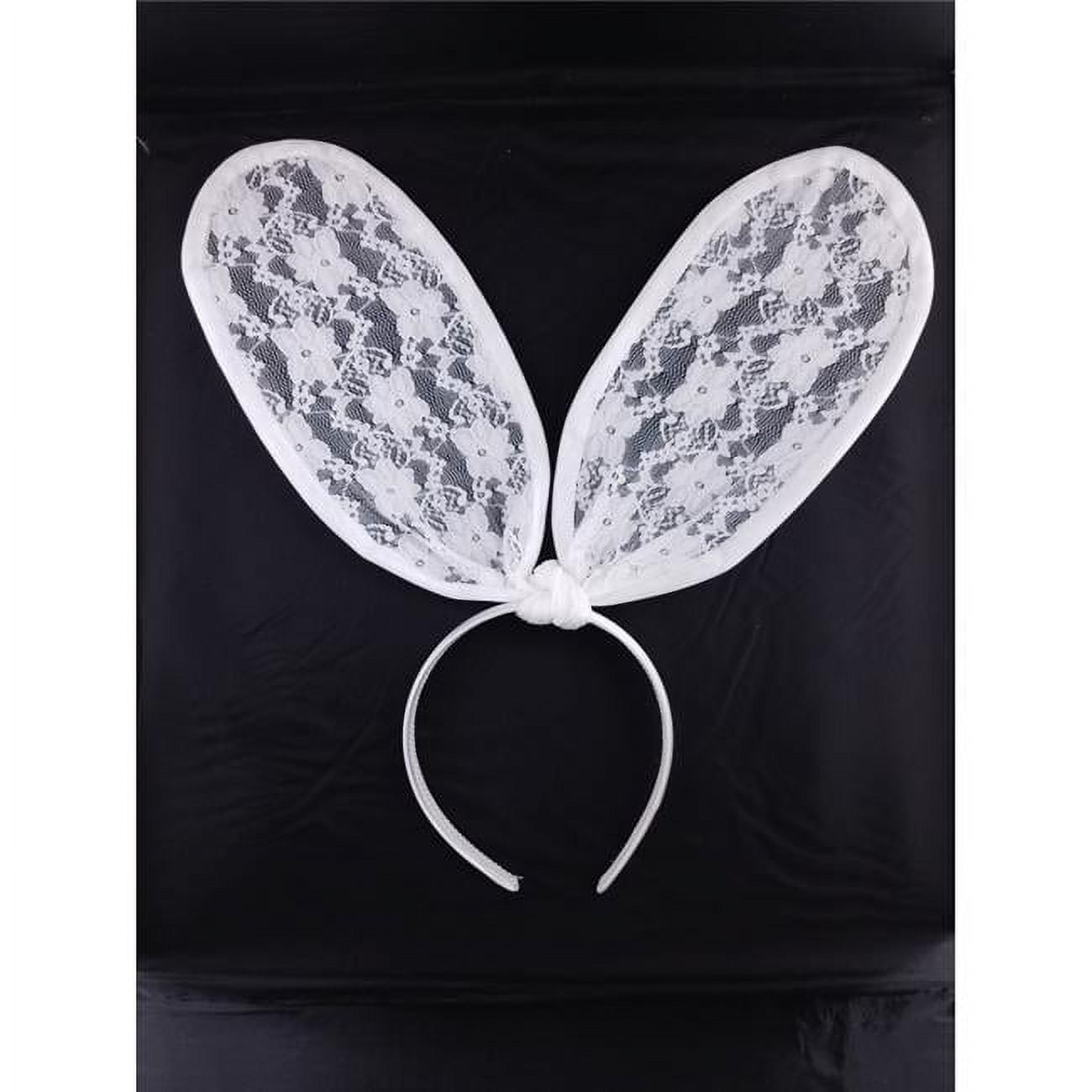 Kayso-LL020WH-White-Lace-Bunny