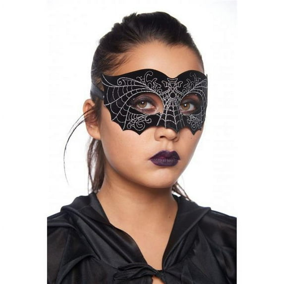 Kayso LTM007SL Black Mask with Silver Decor