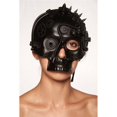 thumbnail image 1 of Kayso SPM029BK Matte Black Steampunk Mask with Spikes, 1 of 1