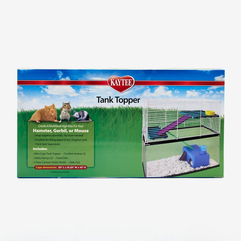 Kaytee 10 Gallon Aquarium Tank Topper Add On Habitat for Pet