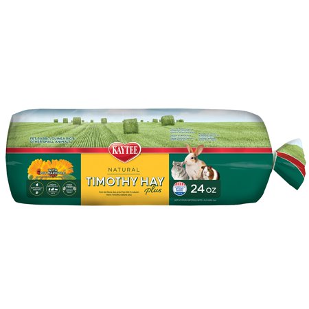 Kaytee All Natural Timothy Hay Plus Marigolds for Guinea Pigs, Rabbits & Other Small Animals, 24 Ounce Marigold 1.5 Pound (Pack of 1)