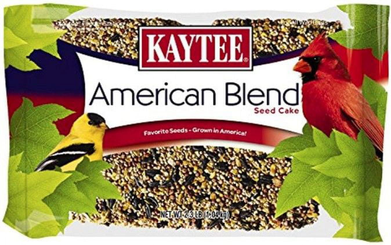 Kaytee American Blend Seed Cake with Favorite Seeds Grown In America