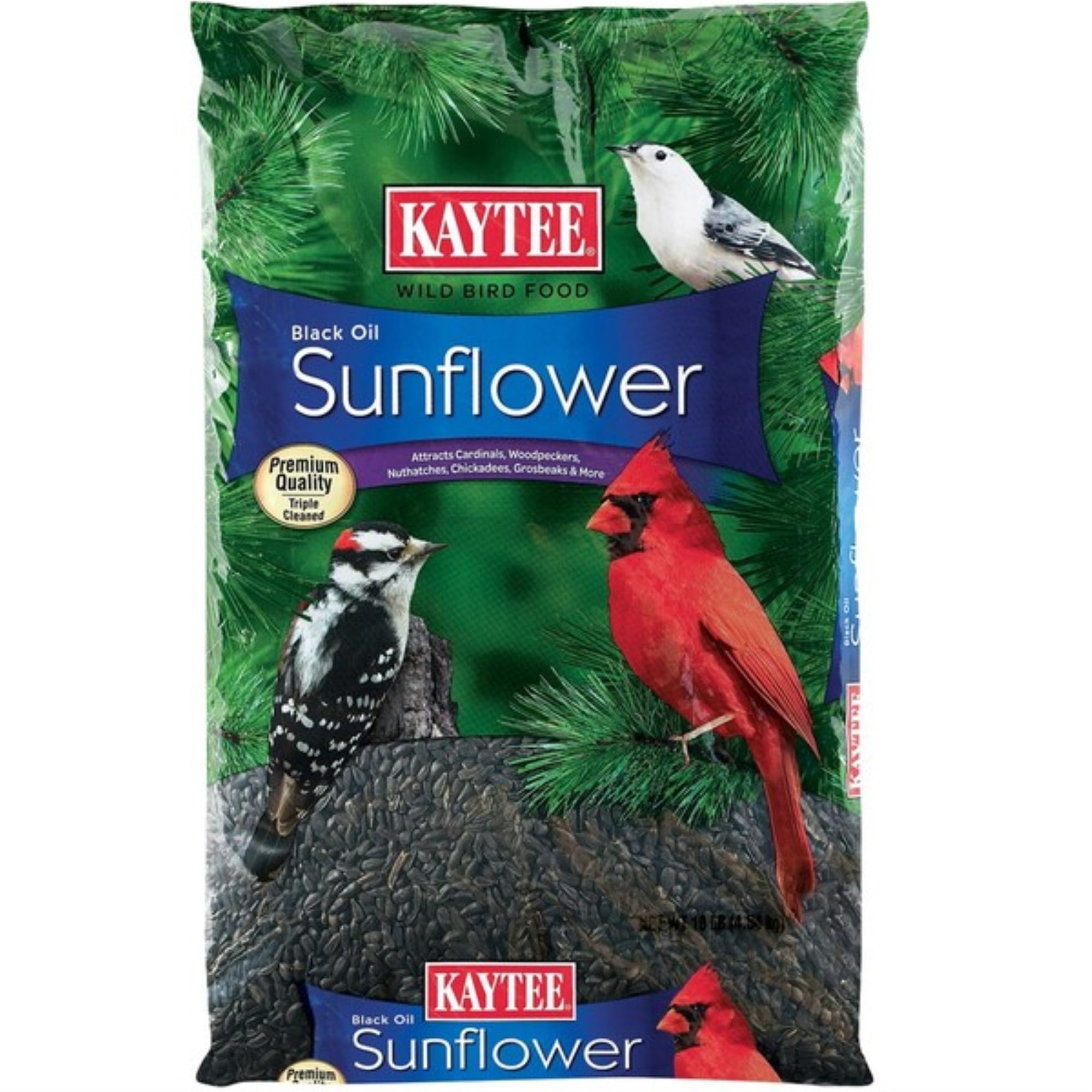 Kaytee Assorted Species Oil Sunflower Wild Bird Seed 10 lb.