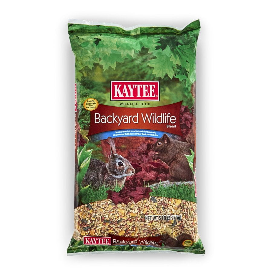 Kaytee Backyard Wildlife Food Blend with Oats and Corn, 5 lb