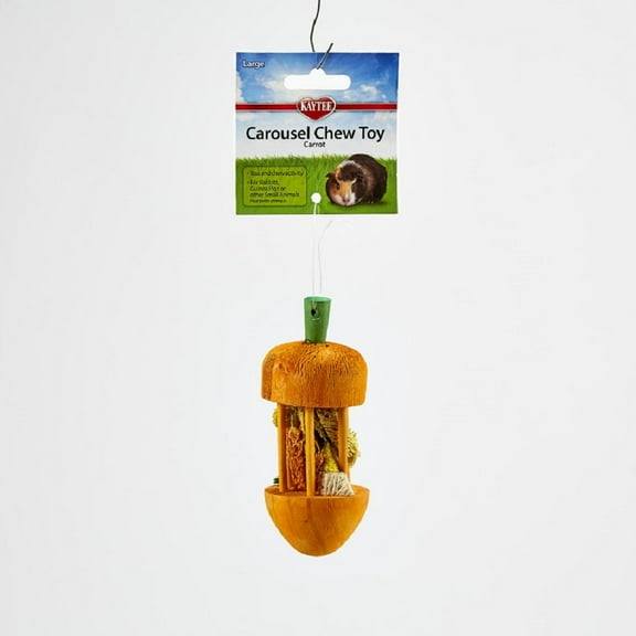 Kaytee Carousel Chew Toy - Carrot