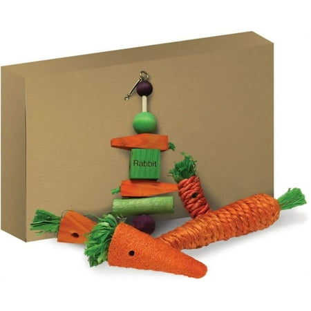 Kaytee Chew & Treat Toy Assortment for Rabbits [Small Pet, Chews & Licks] 1 count