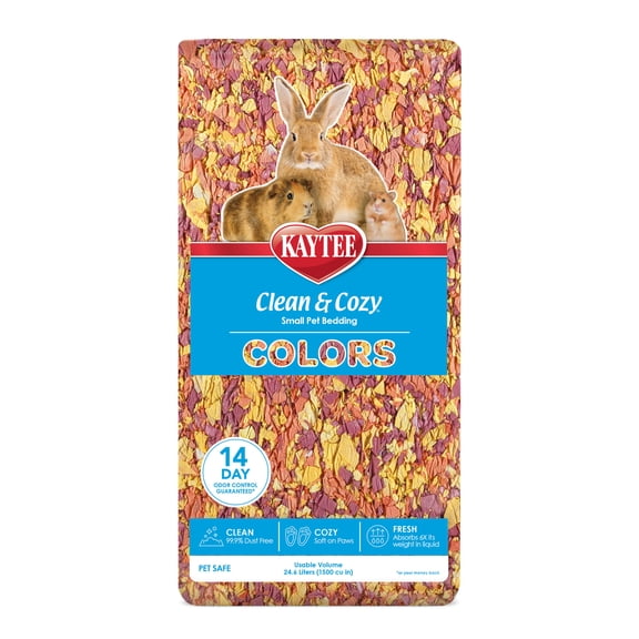 Kaytee Clean & Cozy Colors Bedding Sunset 24.6 Liters