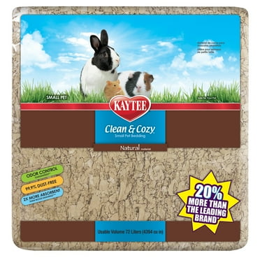Kaytee Clean & Cozy Natural Paper Bedding 72 Liters