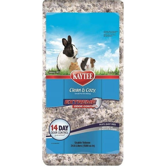 Kaytee Clean and Cozy Small Pet Bedding Extreme Odor Control [Small Pet, Bedding Material] 24.6 liters