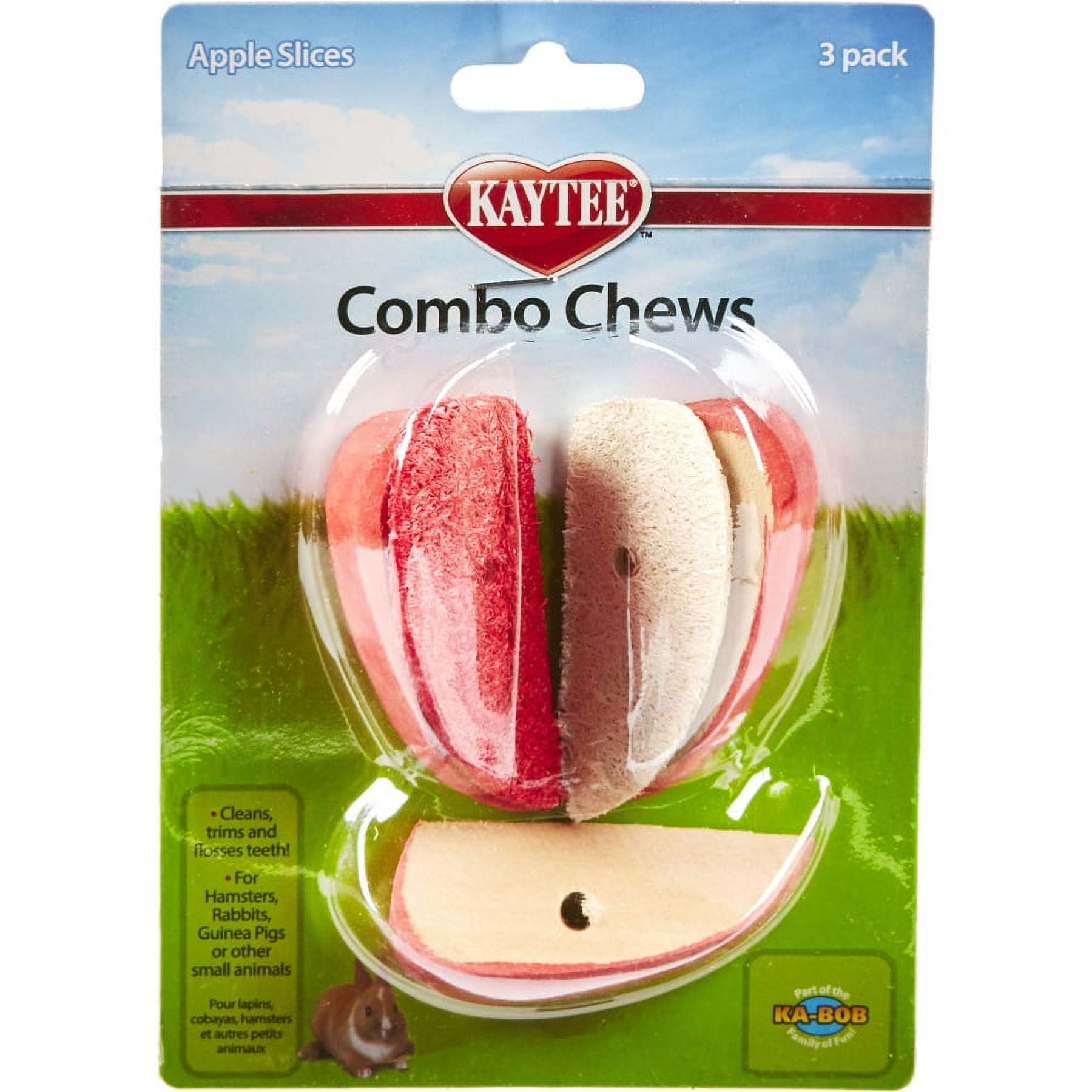 KAYTEE COMBO CHEWS APPLE SLICES KAYTEE COMBO CHEWS APPLE SLICES