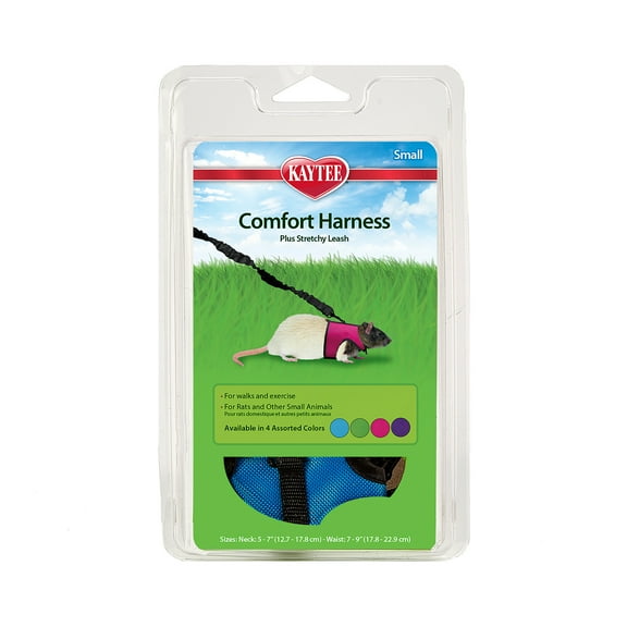 Kaytee Comfort Walking Harness and Stretch Leash, Harness for Ferrets & Small Animals