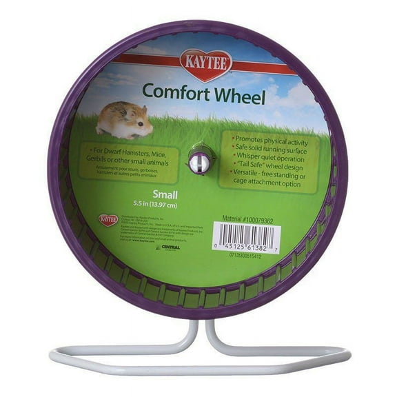 Kaytee Comfort Wheel [Small Pet, Exercise Equipment] Small (5.5" Daimeter)