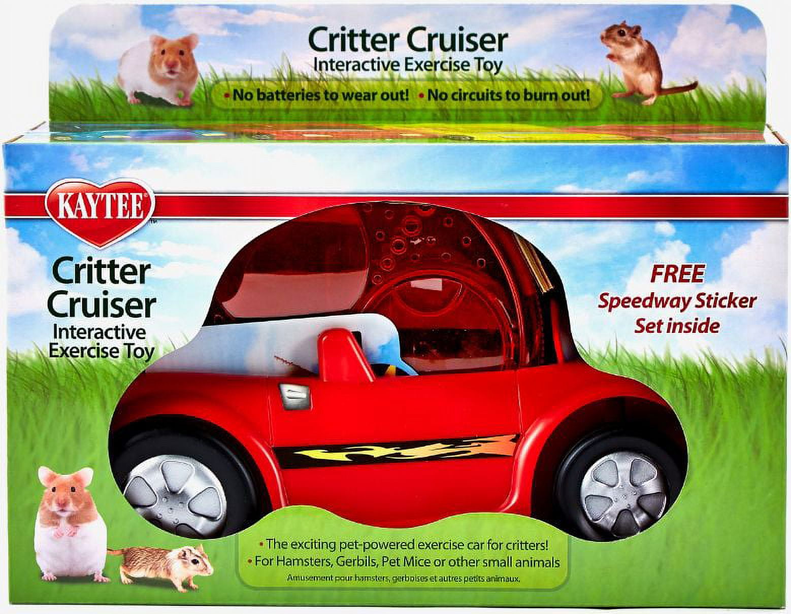 Kaytee Critter Cruiser For Hamsters And Gerbils Small Pet, Exercise