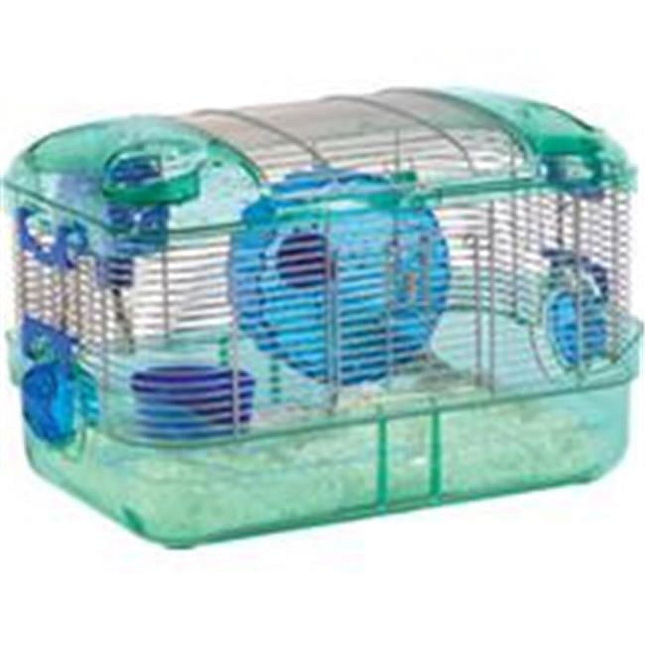 Super Pet- Container-Crittertrail Quick Clean Habitat- Multi Colored 16x10.5x10.5 In