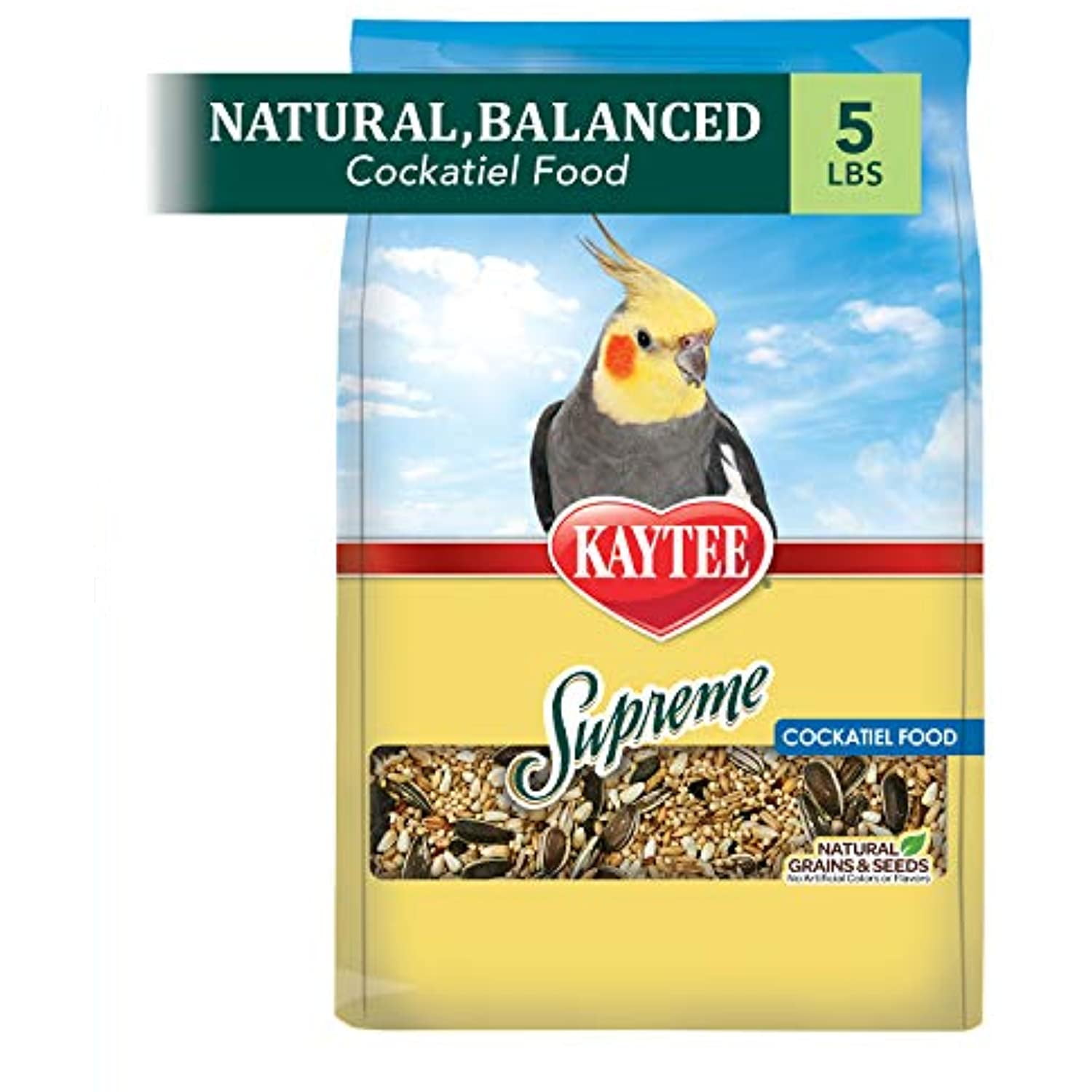 Kaytee EggCite! FortiDiet Pro Health Conure & Lovebird Bird Food, 3lb bag