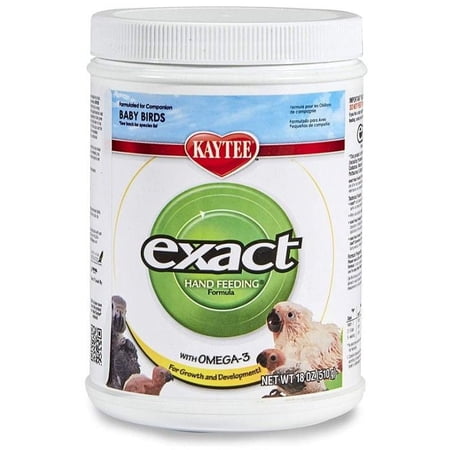 Kaytee Exact Hand Feeding Formula for All Baby Birds [Bird, Food] 18 oz