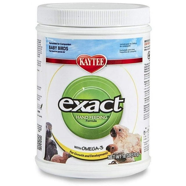 Kaytee Exact Hand Feeding Formula for All Baby Birds [Bird, Food] 18 oz