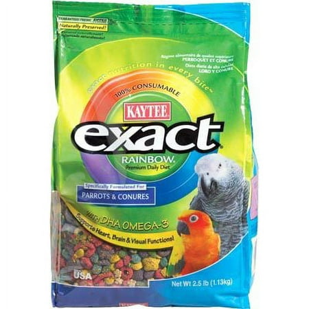 Kaytee Exact Rainbow Daily Diet - Parrot & Conure (2.5 lbs)