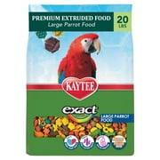 Kaytee Exact Rainbow Premium Large Parrot Food Bird Seed 20 pounds