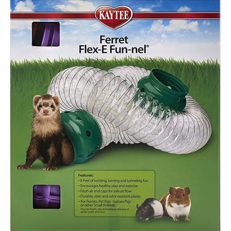 Kaytee FerreTrail Flex-E-Fun-nels [Small Pet, Cage Accessories] 1 count