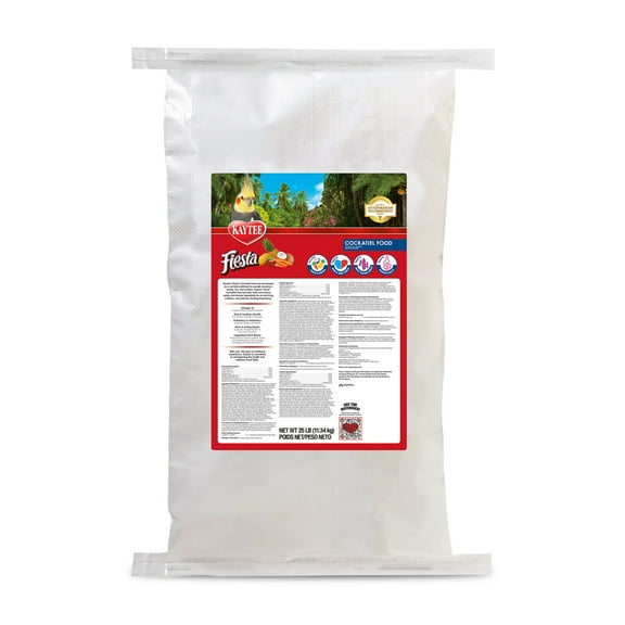Kaytee Fiesta Cockatiel Food 25 pounds