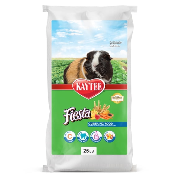 Kaytee Fiesta Guinea Pig Food, 25 Pounds