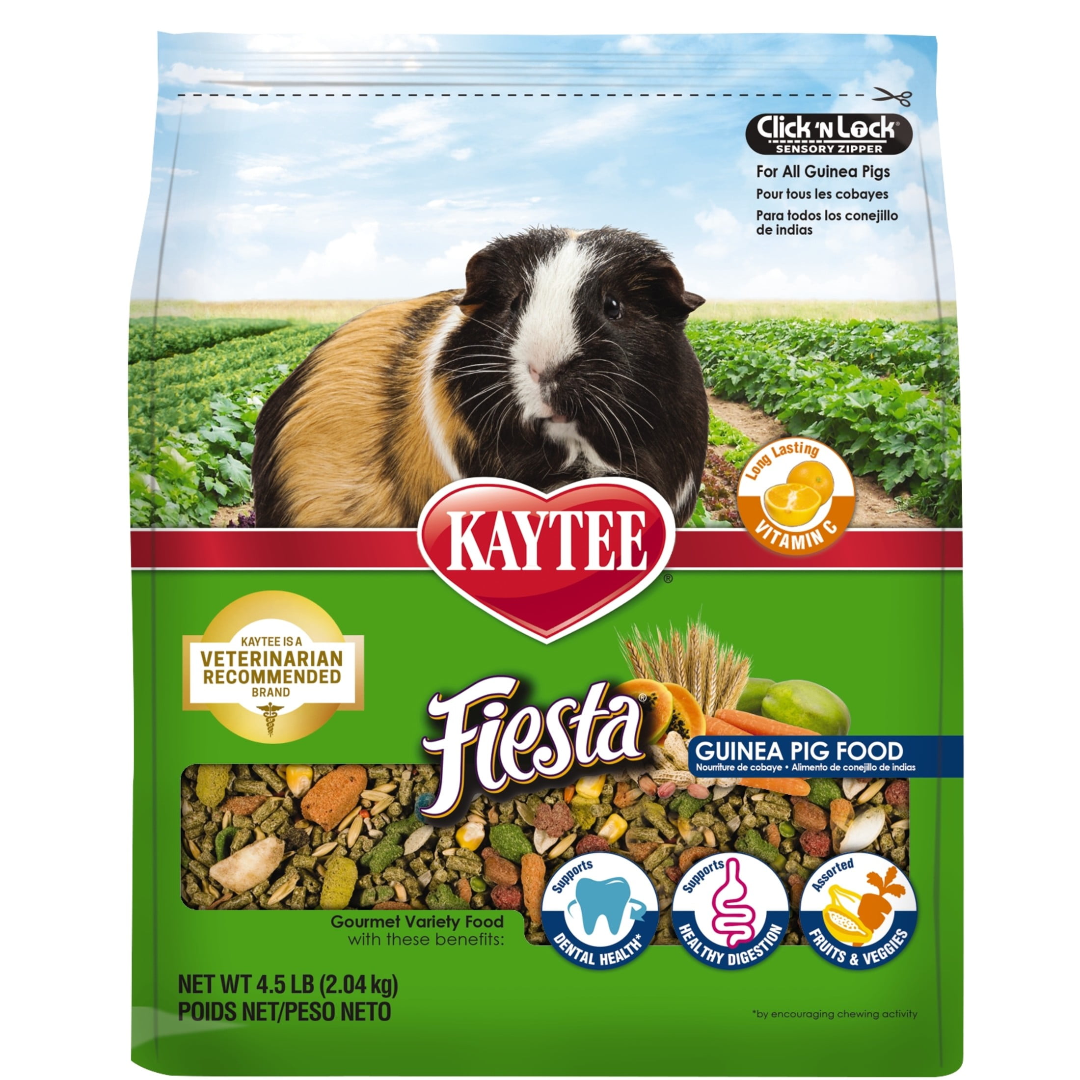 Kaytee Fiesta Guinea Pig Food 4.5 lb Walmart