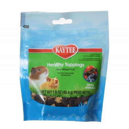Kaytee Fiesta Healthy Toppings Mixed Fruit - Small Animals (1.6 oz)