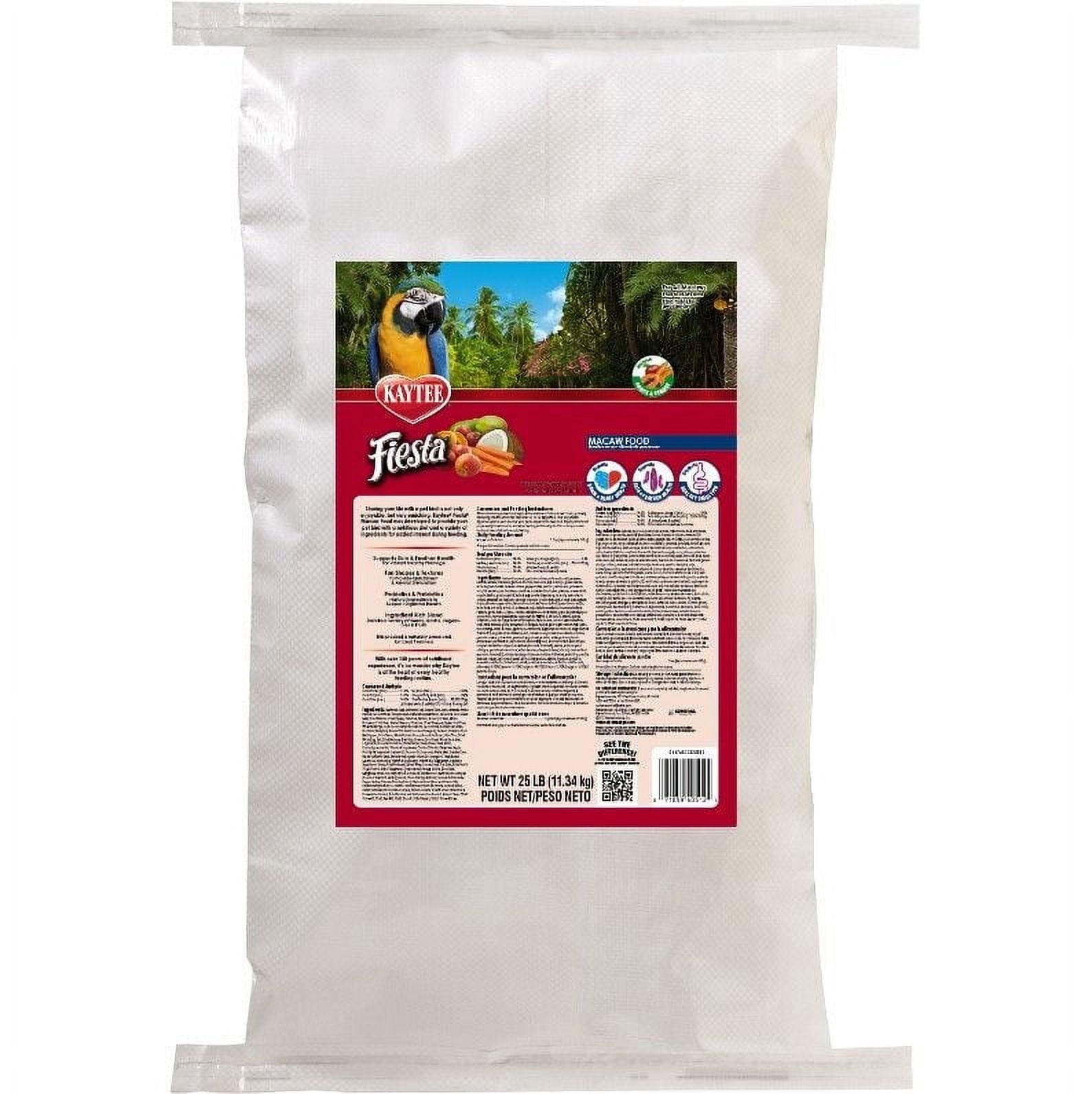 Kaytee Fiesta Macaw Food [Bird, Food] 25 lbs
