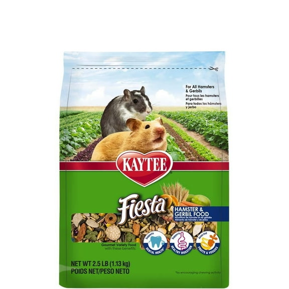 Kaytee Fiesta Max Hamster & Gerbil Food 2.5lb