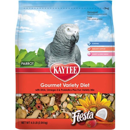 Kaytee Fiesta Max - Parrot Food [Bird, Food] 4.5 lbs