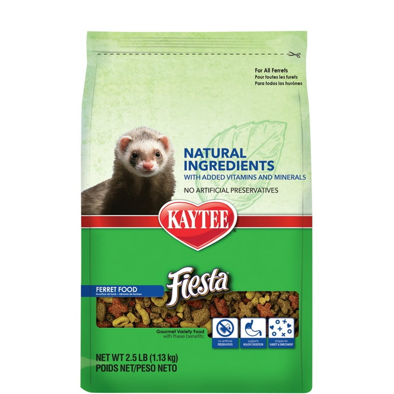Kaytee Fiesta Natural Ferret 2.5 Pounds Walmart