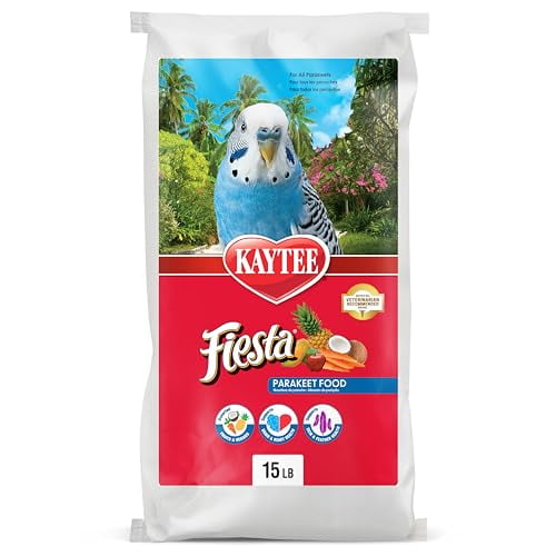 Kaytee Fiesta Parakeet Food, 15 Pound