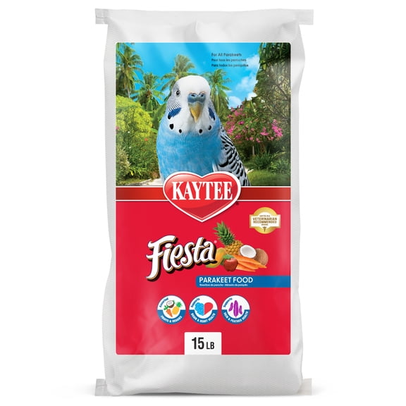 Kaytee Fiesta Parakeet Food 15 Pounds