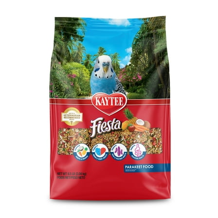 Kaytee Fiesta Parakeet Food 4.5 pounds