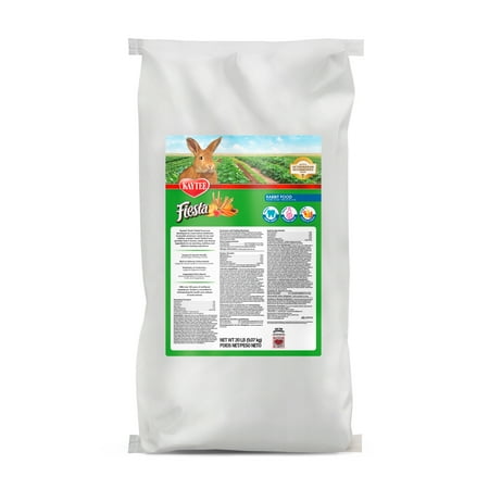 Kaytee Fiesta Rabbit Food Flavor Medley 20 pounds