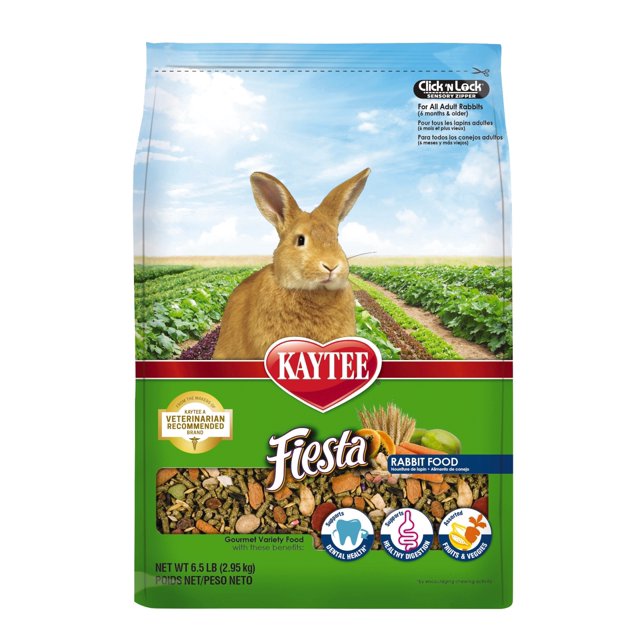 Kaytee Fiesta Rabbit Food, 6.5 lb