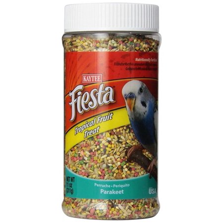 Kaytee Tropical Fruit Treat Jar -- Parakeet 11 oz
