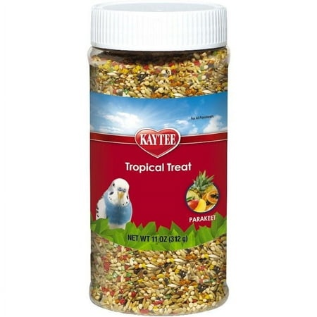 Kaytee Fiesta Tropical Fruit Treat - Parakeet Bird, Treats & Supplements 11 oz