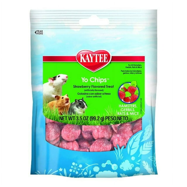 Kaytee Fiesta Yogurt Chips Small Animals 3.5 oz