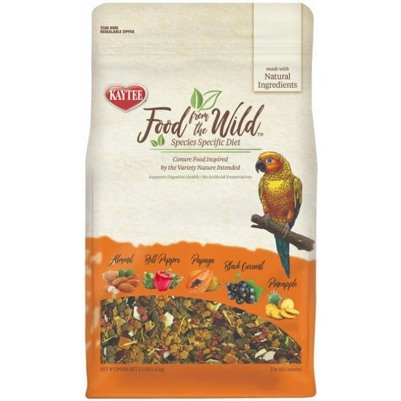 Kaytee Food From The Wild Conjure Food For Digestive Health [Bird, Food] 2.5 lbs