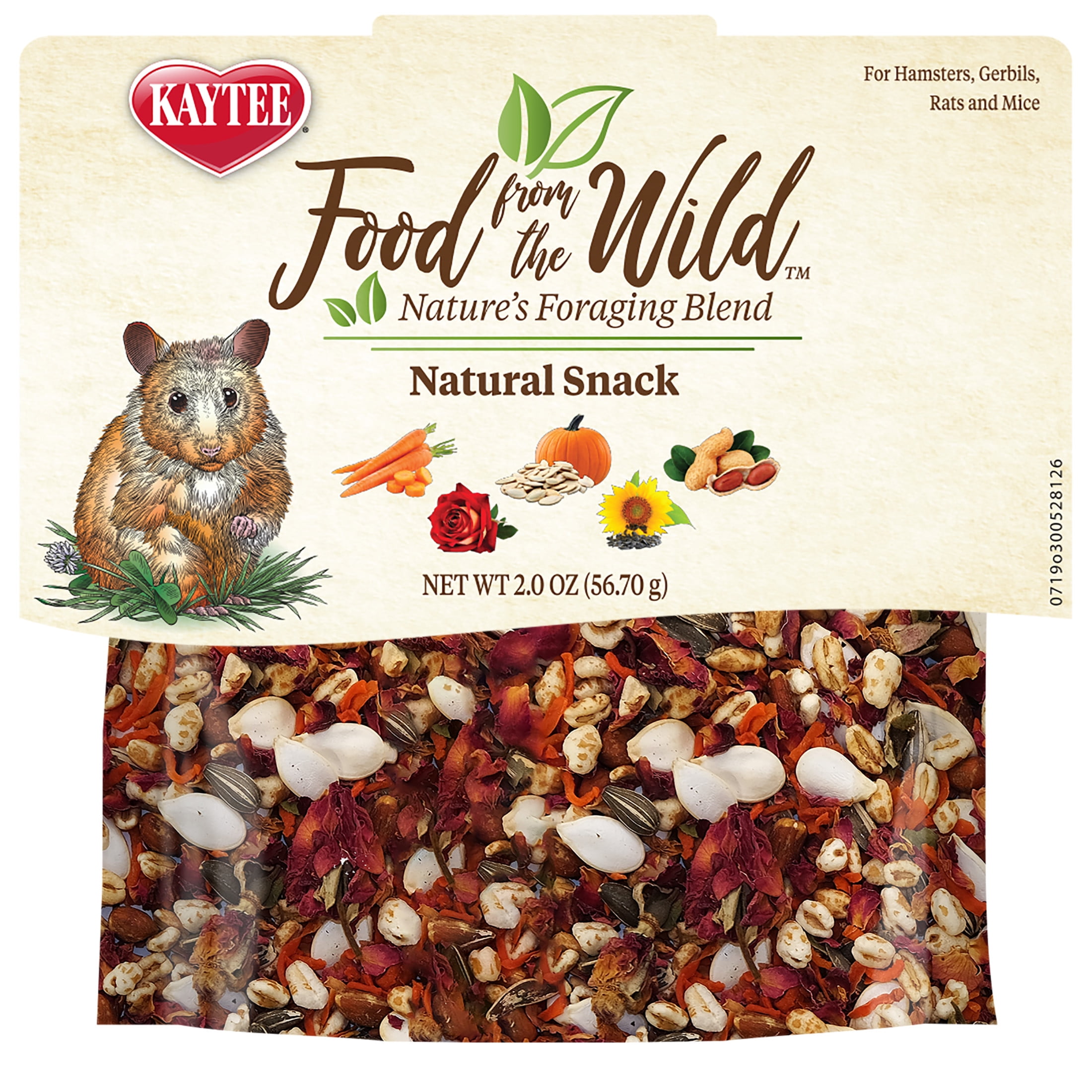 Natural Snack Foraging Blend for Small Pets