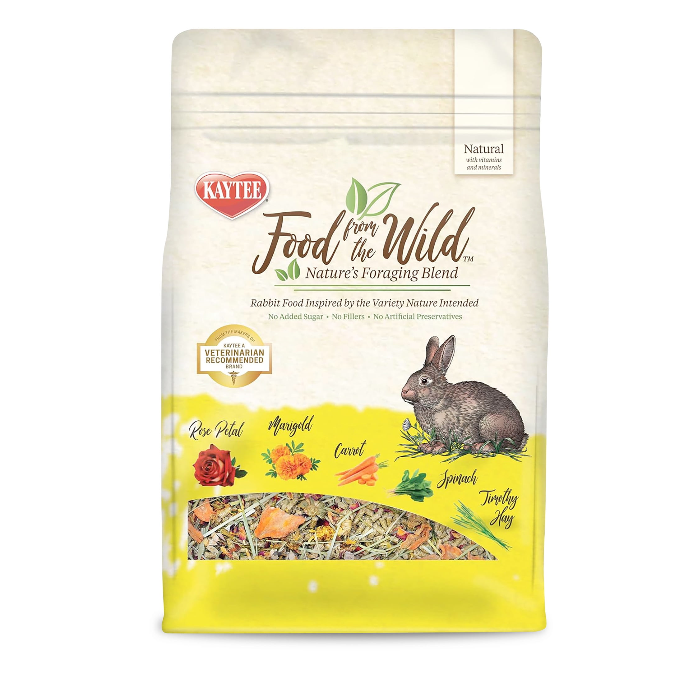 Kaytee Food from The Wild Rabbit Food, 4 Pounds