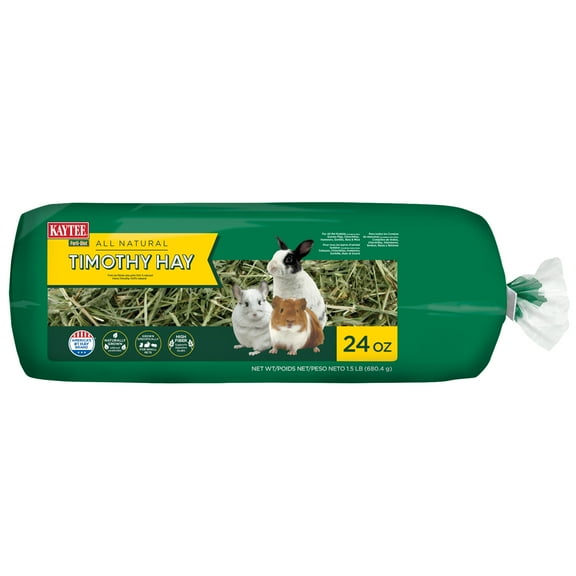Kaytee Forti-Diet All Natural Timothy Hay , 24 ounce