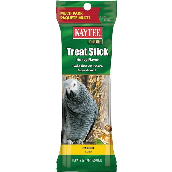 Kaytee Forti Diet Honey Treat Sticks for Parrots [New Bird Supplies, Bird Treat Sticks, Kaytee, Bird Supplies] 7 oz