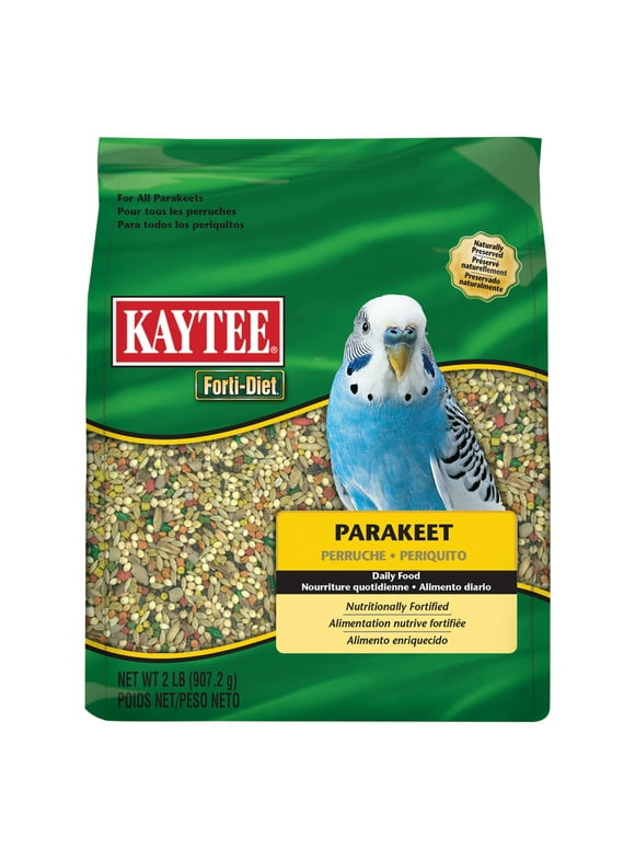 Kaytee Forti-Diet Parakeet Pet Bird Food Seed 2lb
