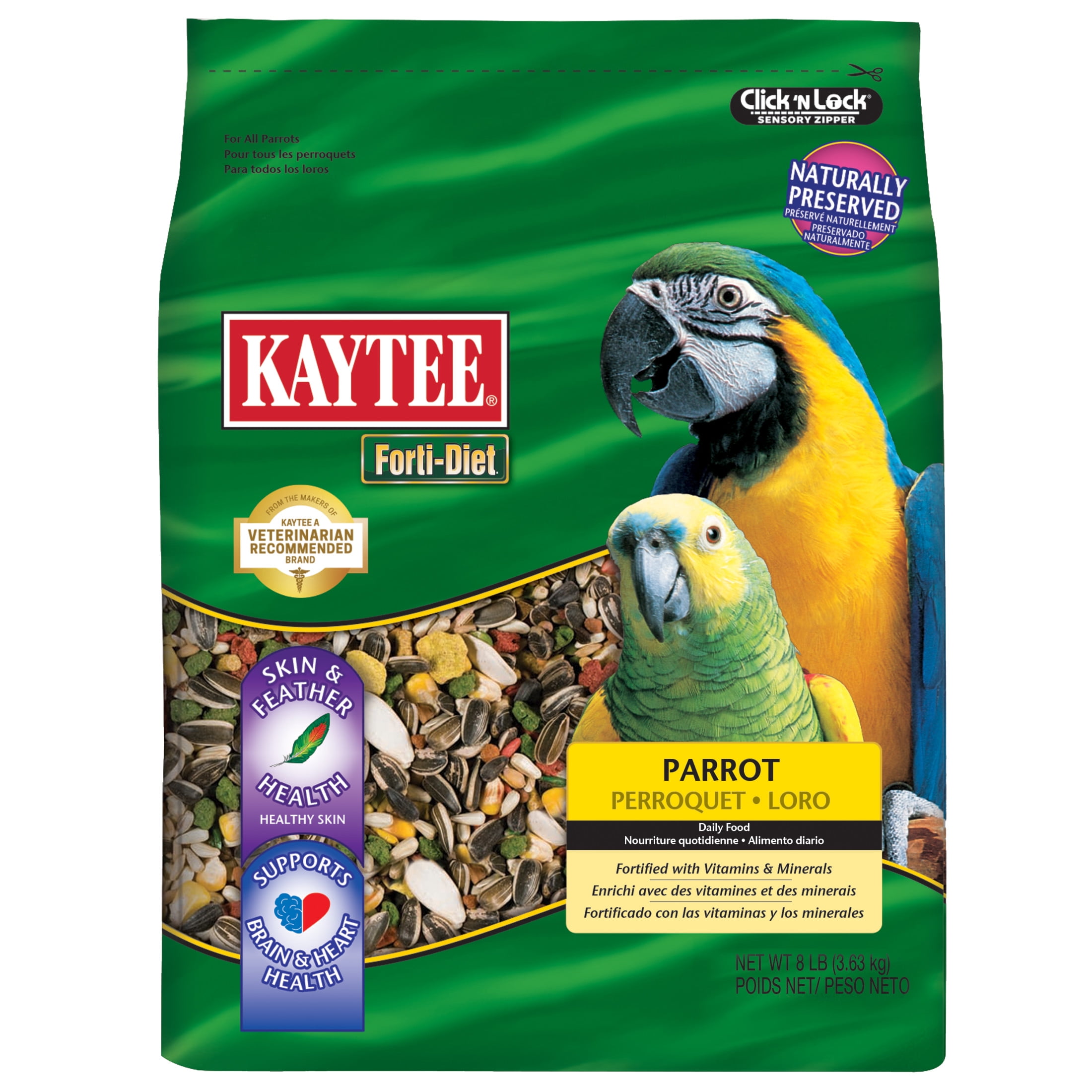 Kaytee Forti-Diet Parrot, 8 lb
