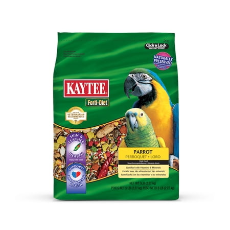 Kaytee Forti-Diet Parrot Food 5 Pounds