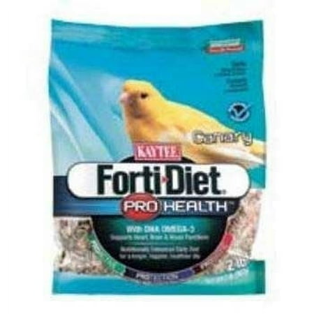 Kaytee Forti Diet Pro Health Canary Bird Food, 2 Lb